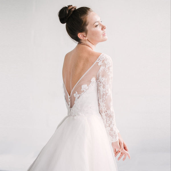 February wedding dress of the month & how to accessorise