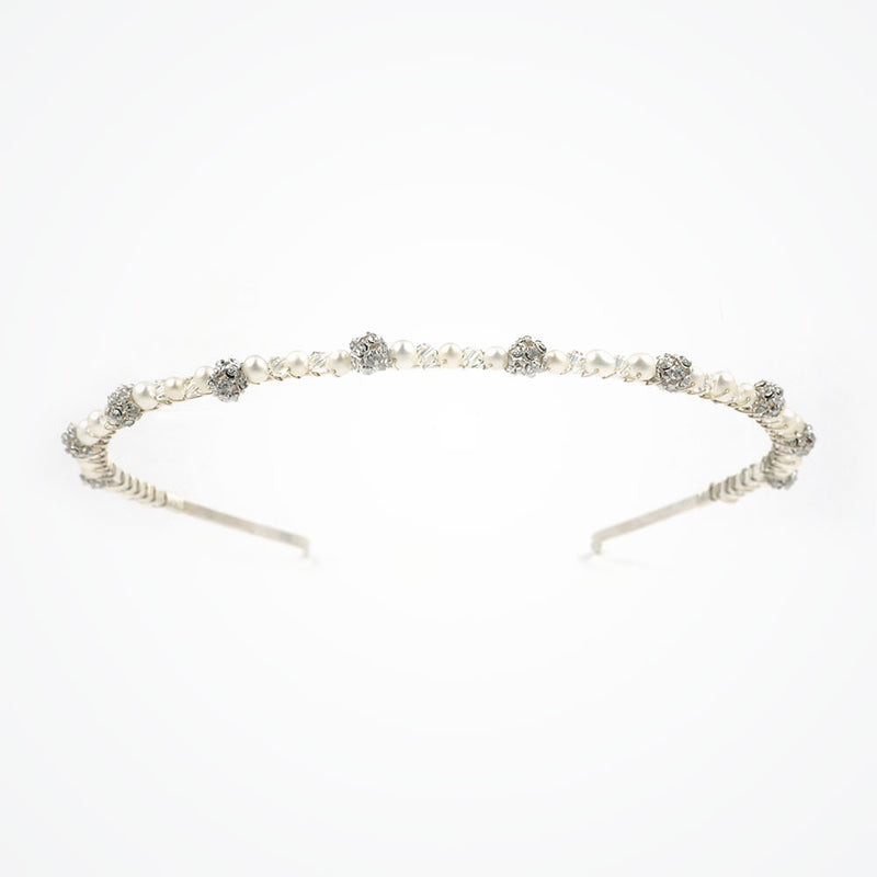 Sparkle pearl tiara headband - Liberty in Love