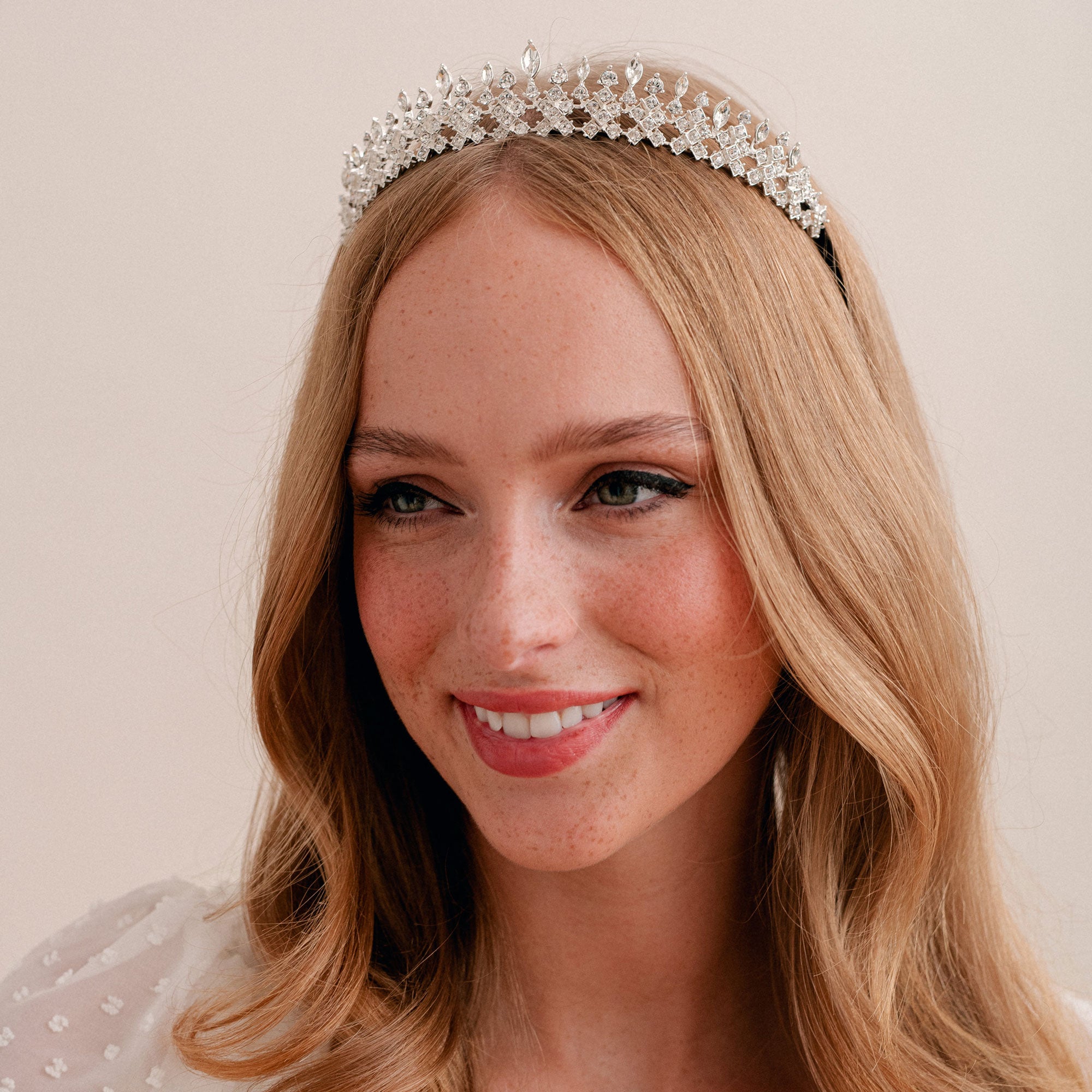 Romanov crystal fringe bridal tiara | Ivory & Co – Liberty in Love