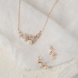 Aphrodite rose gold bridal jewellery set - Liberty in Love