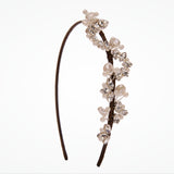 Athena pearl and crystal vine bridal headdress - Liberty in Love