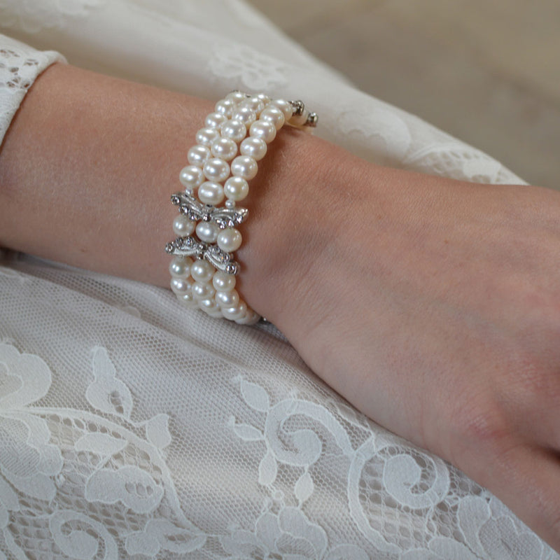 Melissa vintage pearl bracelet - Liberty in Love