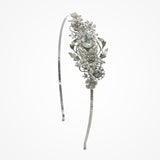 Cherish crystal and pearl floral bridal headband - Liberty in Love