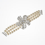 Vintage enchantment pearl wedding cuff - Liberty in Love