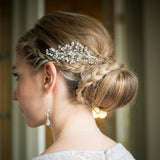 Flora pearl and crystal hair comb - Liberty in Love