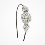 Love pearl and sand opal crystal headdress - Liberty in Love