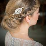 Hepburn diamante bridal hair comb - Liberty in Love