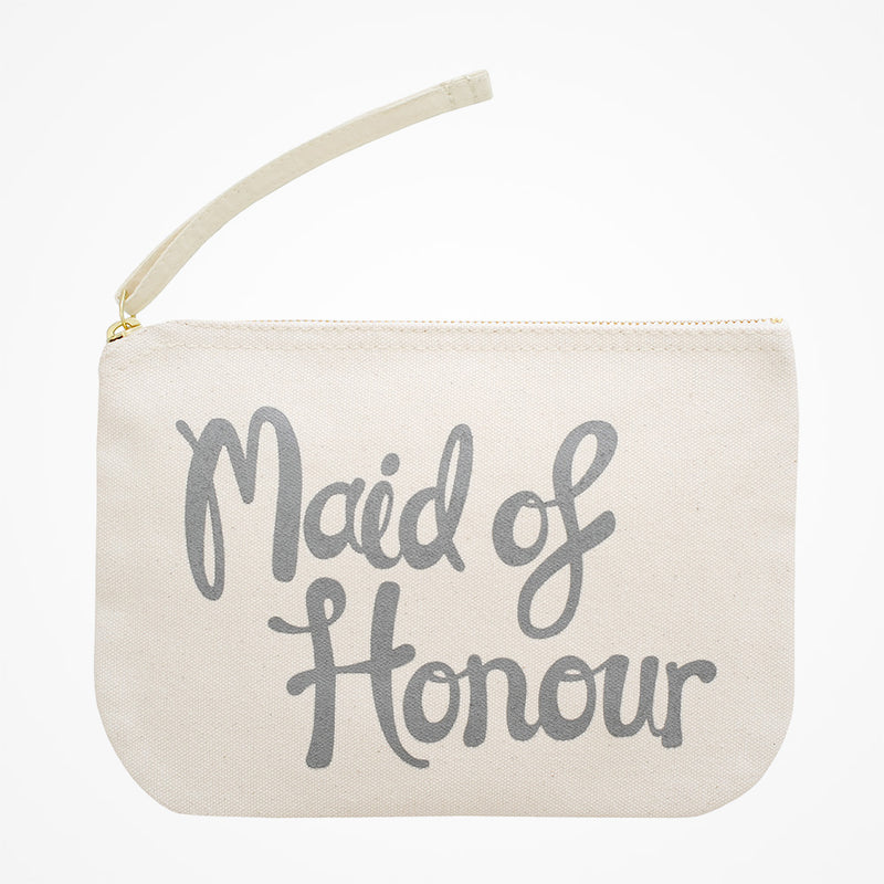 Maid of honour pouch (grey) - Liberty in Love