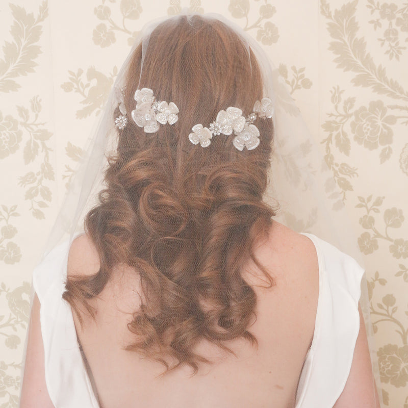 Secret garden bridal hair pins (set of 7) - Liberty in Love