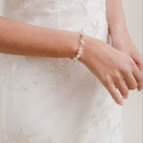 Sylvia pearl and crystal bracelet - Liberty in Love
