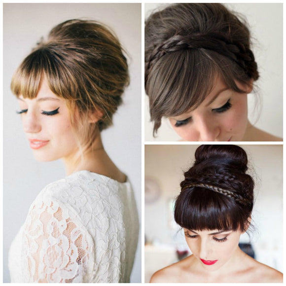 Inspiration for the most romantic of bridal updos