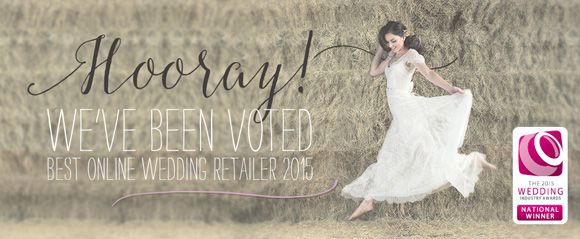 Liberty in Love crowned as Best Wedding Online Retailer 2015