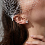 Bride just married set of earrings
