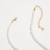 'Bride' faux pearl necklace - Liberty in Love