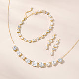 Astoria mixed-cut 3-piece jewellery set