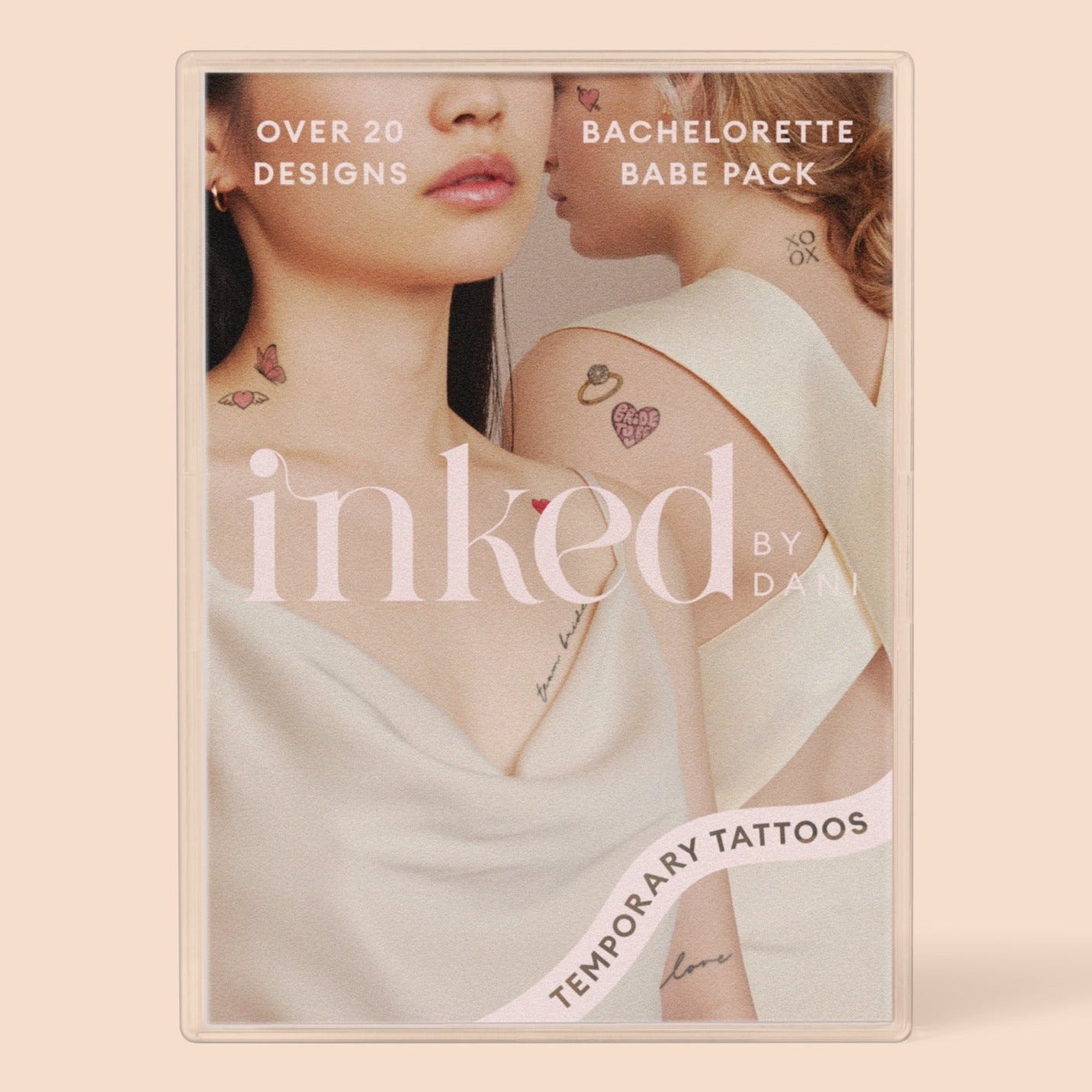 INKED by Dani temporary tattoo Bachelorette babe pack | Liberty in Love