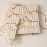 'Bride' gold crystal charm bracelet - Liberty in Love