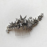 Comet antique crystal stars comb - Liberty in Love