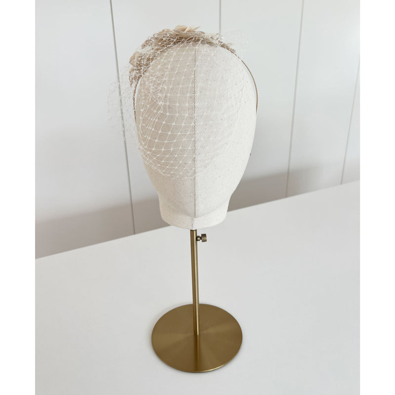 Afonwen blossom embellished birdcage veil - Liberty in Love