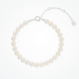Alta pearl necklace and bracelet set (silver) - Liberty in Love