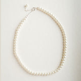 Alta pearl necklace (silver) - Liberty in Love