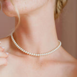 Alta pearl necklace (silver) - Liberty in Love