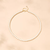 Alta pearl necklace (gold)