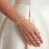 Andorra navette zirconia bracelet (silver) - Liberty in Love