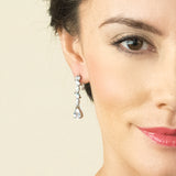 Andorra cubic zirconia drop earrings - Liberty in Love
