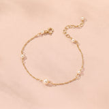 Annabella pearl bracelet (gold)