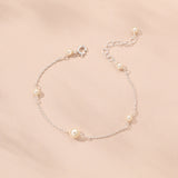 Annabella pearl bracelet (silver)
