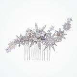 Comet antique crystal stars comb - Liberty in Love