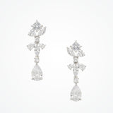 Confetti crystal teardrop earrings - Liberty in Love