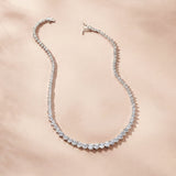 Cressida graduated crystal collar necklace