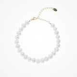 Freshwater baroque pearl gold bracelet - Liberty in Love