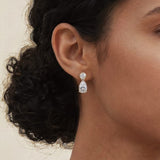 Imperial three-piece bridal jewellery set (pendant)