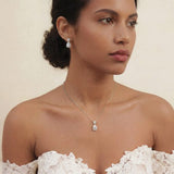 Imperial three-piece bridal jewellery set (pendant)