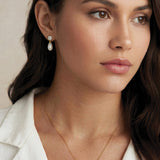 Imperial pearl earrings (gold) - Liberty in Love
