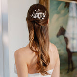 Jasmine spriggy clay floral hair pins - Liberty in Love