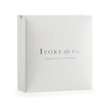 Santorini pearl charm hoop earrings (gold)