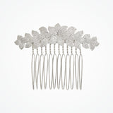 Lyric I pavé crystal leaves hair comb - Liberty in Love