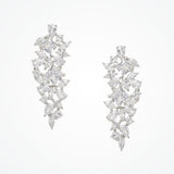 Lyssa crystal bridal statement earrings - Liberty in Love