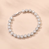 Maisie crystal hearts bracelet - Liberty in Love