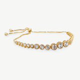 Marseille graduating toggle bracelet (gold) - Liberty in Love