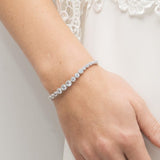 Marseille graduating toggle bracelet (silver) - Liberty in Love