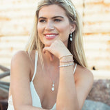Marseille graduating toggle bracelet (silver) - Liberty in Love