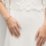 Marseille graduating toggle bracelet (silver) - Liberty in Love