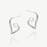 Miami pearl abstract earrings - Liberty in Love