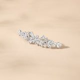 Petal poem marquise crystal hair clip
