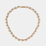 Ravish laurel collar necklace (gold)